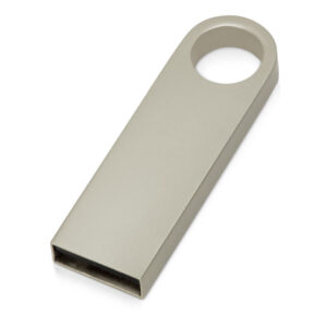 USB 2.0- флешка на 8 Гб с мини чипом, компактный дизайн с круглым отверстием