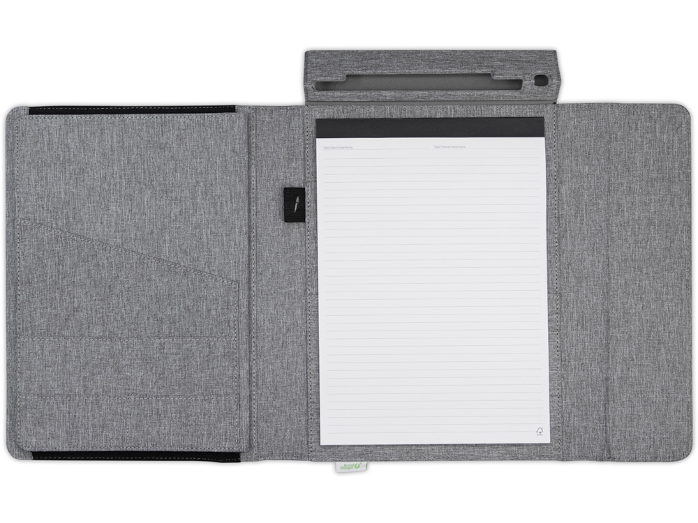 Портфолио А4 из RPET NotyFolio Eco с отделением для ноутбука 13 — изображение 5