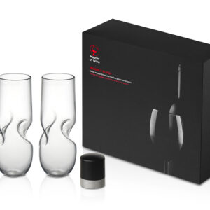 Набор из двух бокалов и пробки для шампанского Bubbly Bliss