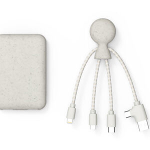 Внешний аккумулятор BioPack c кабелем Mr. Bio, 5000 mAh