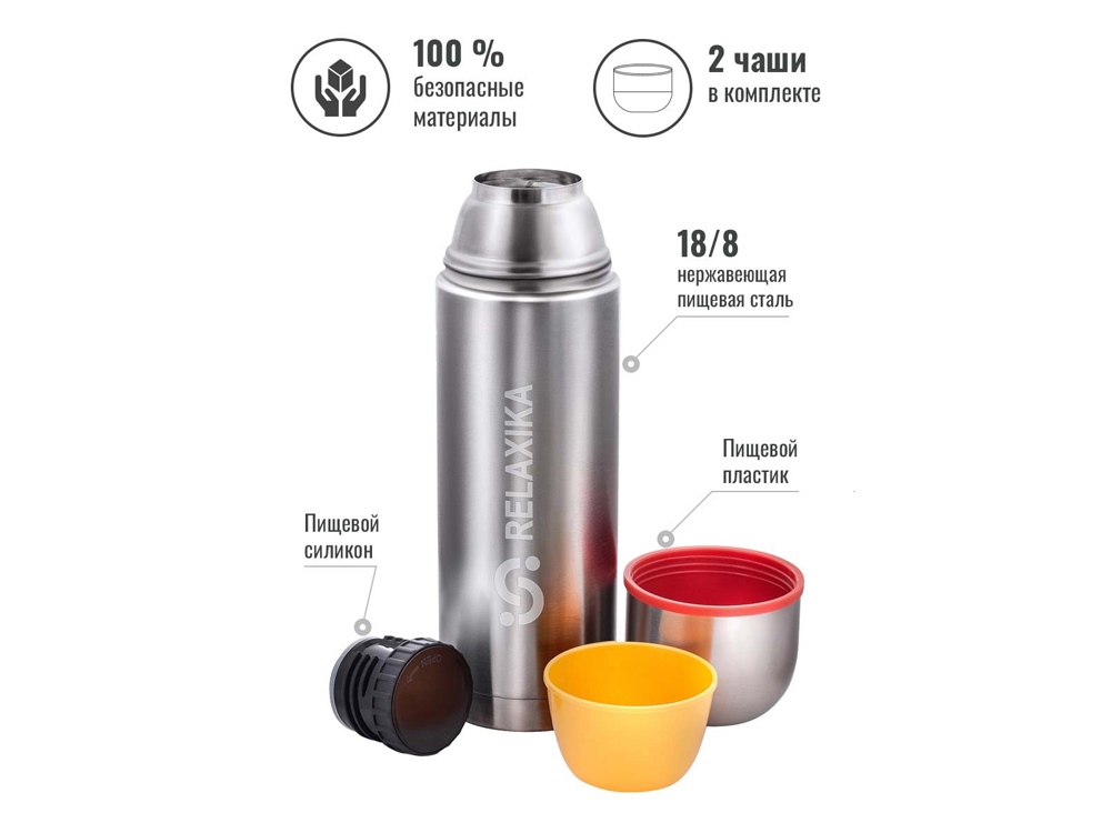 Термос Relaxika 102 2 чашки — изображение 18