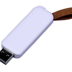 USB 3.0- флешка промо на 32 Гб прямоугольной формы, выдвижной механизм