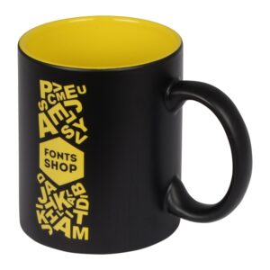 Кружка с покрытием для гравировки Subcolor BLK