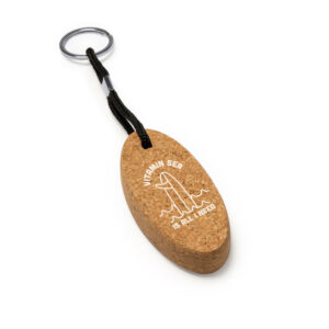 Брелок-поплавок YATE из натуральной пробки