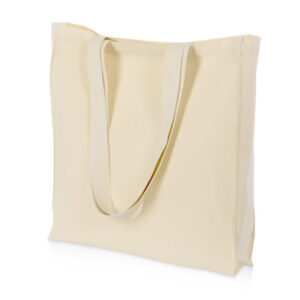 Сумка Donny из хлопка 250г/м2 с донной складкой и парусиновыми ручками