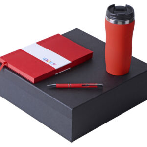 Подарочный набор Color it с блокнотом, металлической ручкой и термокружкой