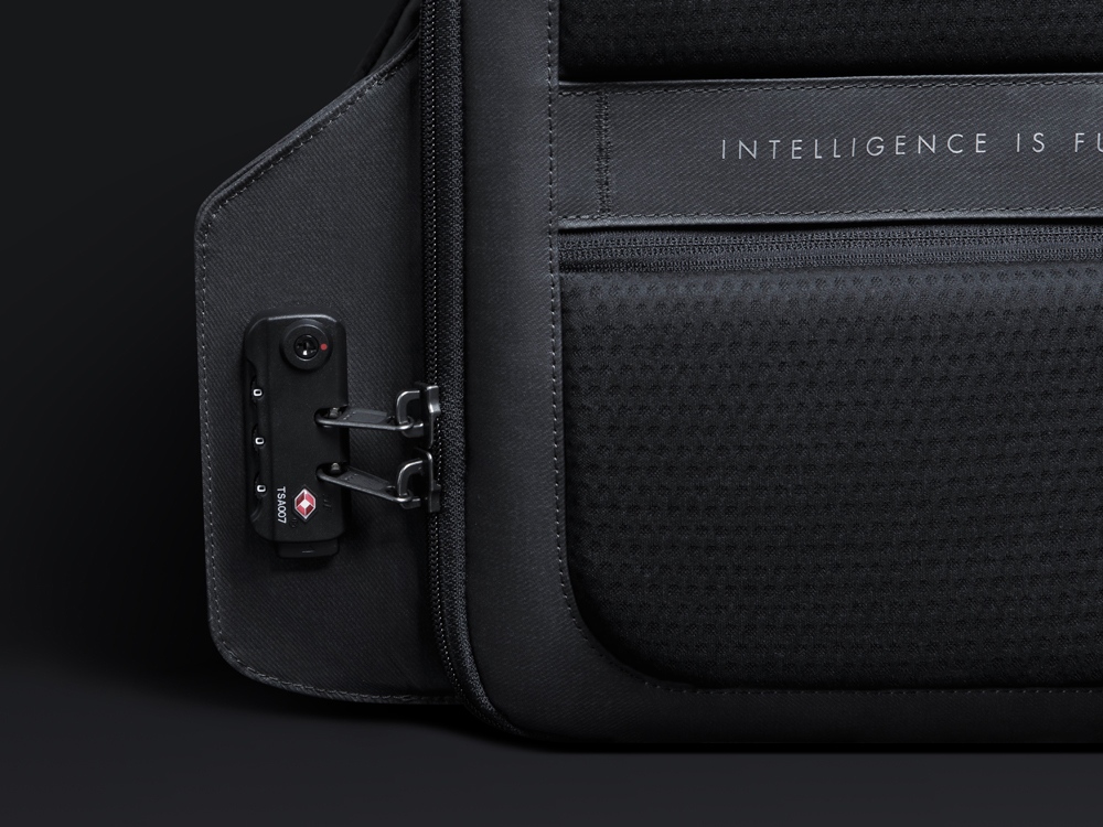 Водостойкий антикражный рюкзак Hipack для ноутбука 15.6 — изображение 11