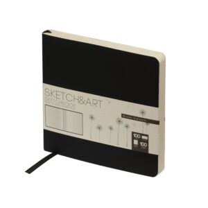 Скетчбук Sketch & Art 100 г/м2, soft-touch