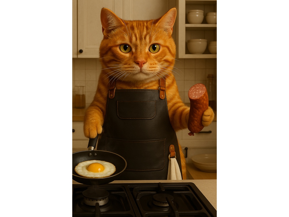 Фартук из натуральной кожи с карманами — изображение 5