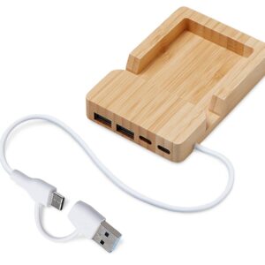 USB-хаб Memo, 2*USB, 2*Type C