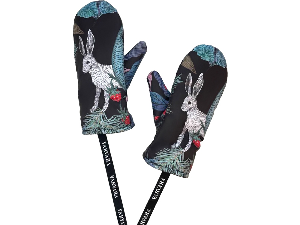 Варежки Зайцы — изображение 2