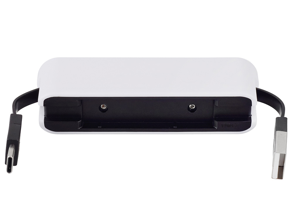 USB-хаб Hubix с коннектором 2-в-1 USB-C и USB-A, 2.0 — изображение 4