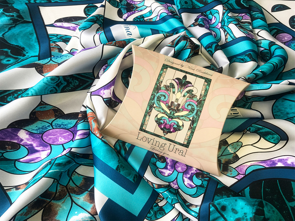 Платок Каменный Цветок — изображение 8