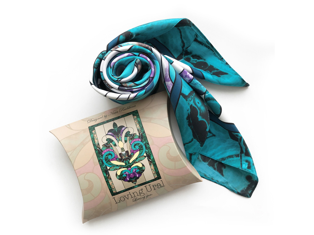 Платок Каменный Цветок — изображение 7