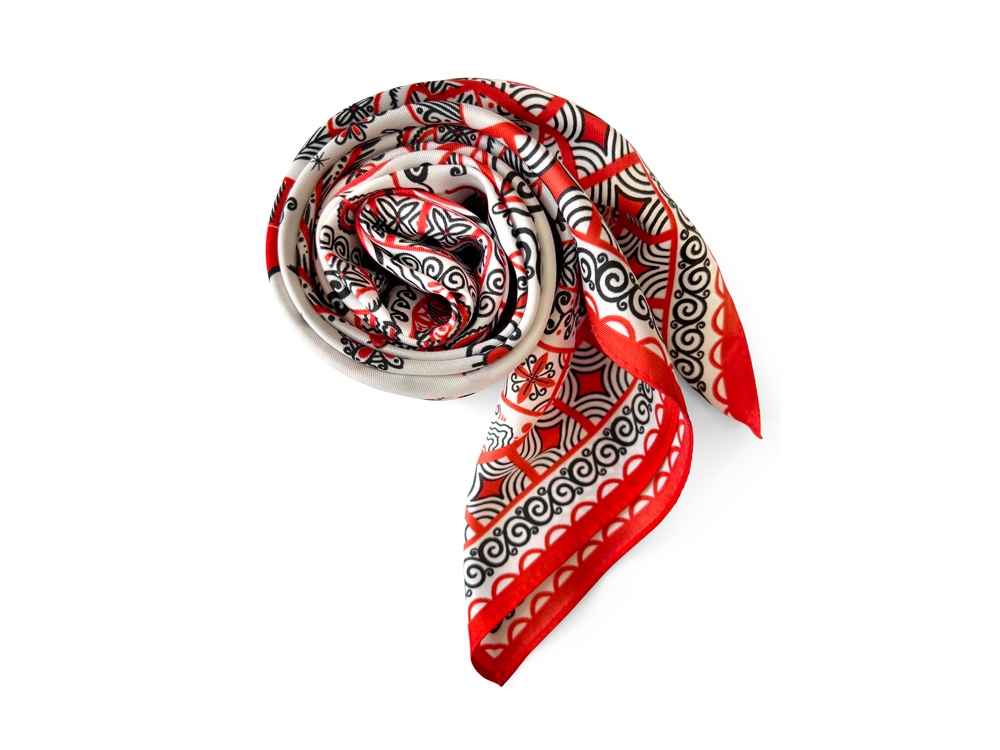 Платок Мезенская роспись — изображение 6