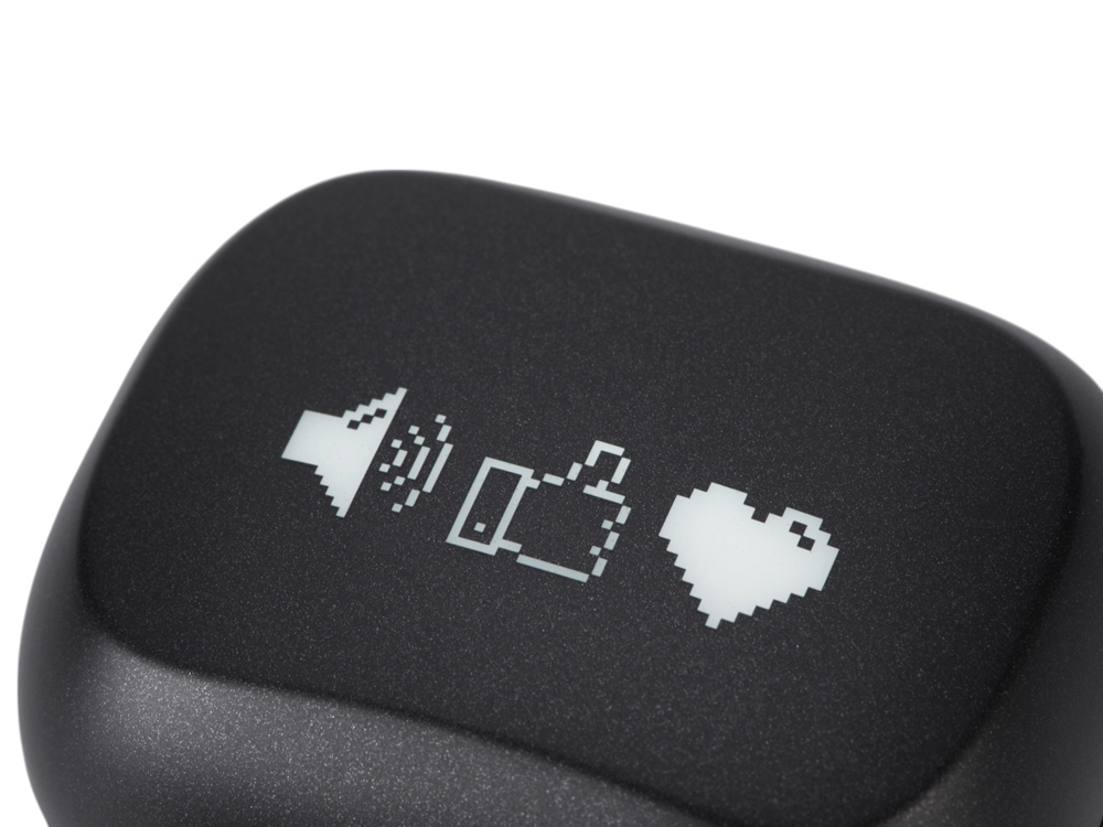 Беспроводные наушники с шумоподавлением ENC и подсветкой лого Lites с гравировкой — изображение 2