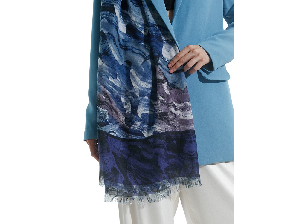 Шарф- палантин Уральский хребет — изображение 7