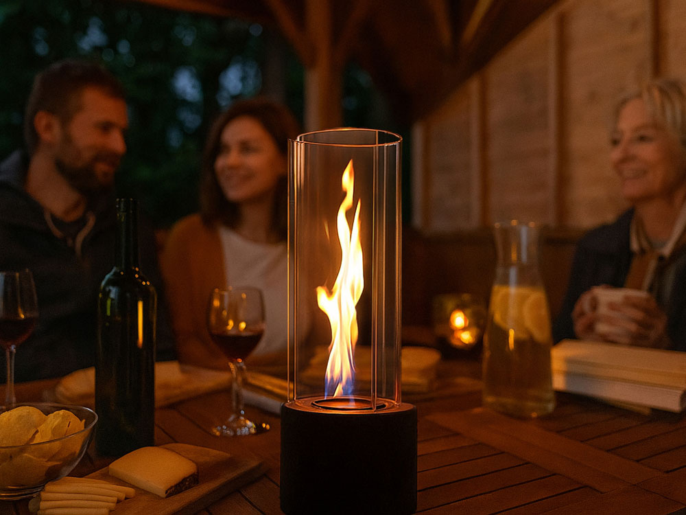 Биокамин с вьющимся пламенем Dance of flame — изображение 14