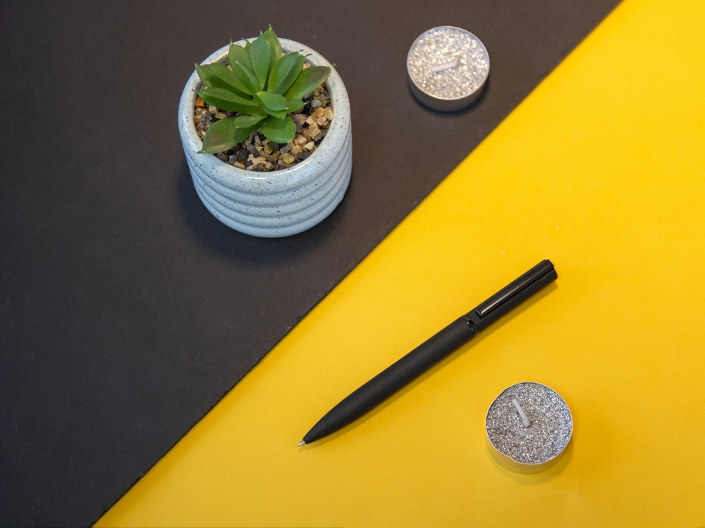 Ручка шариковая металлическая Siegfried soft-touch — изображение 7