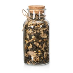 Чай черный с соком имбиря, корицей и мёдом