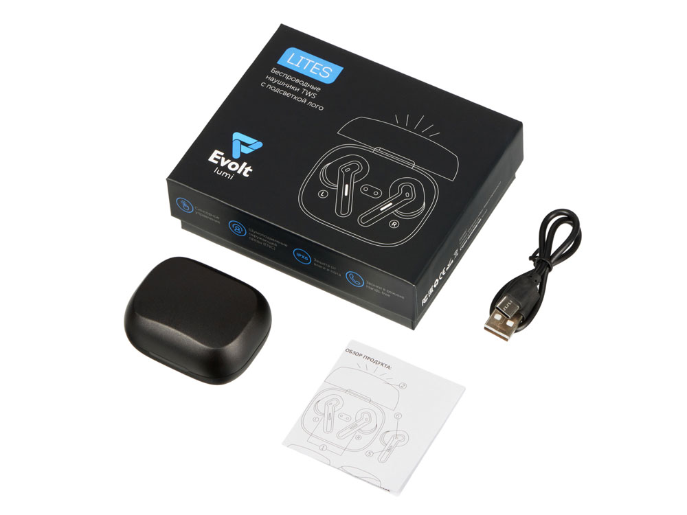 Беспроводные наушники с шумоподавлением ENC и подсветкой лого Lites — изображение 6