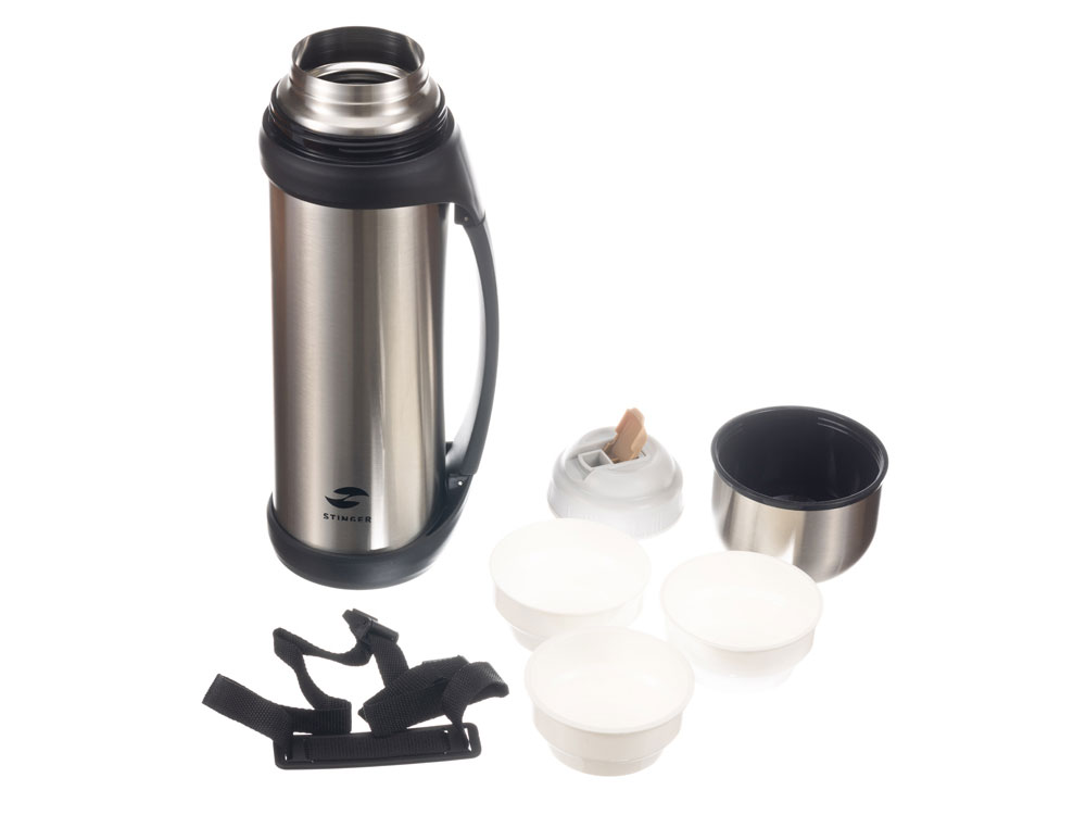 Термос широкий с ручкой, 2200 мл — изображение 2