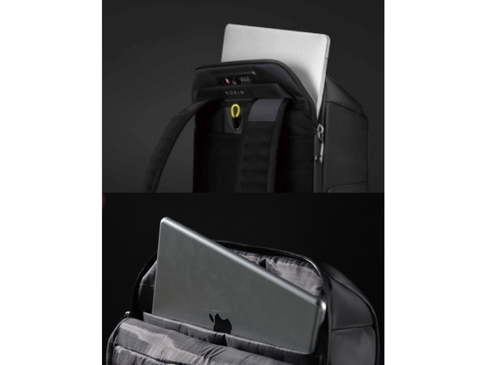 Водостойкий антикражный рюкзак FlipPack для ноутбука 15.6 — изображение 6