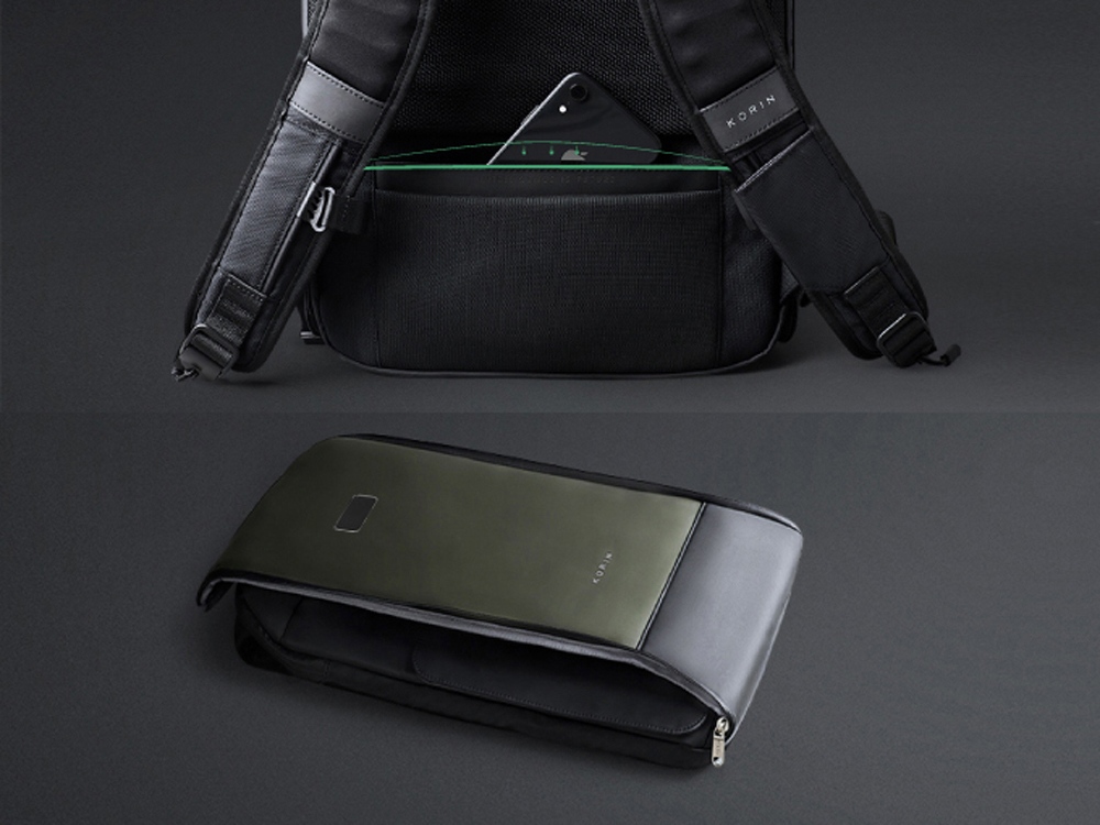 Водостойкий антикражный рюкзак FlipPack для ноутбука 15.6 — изображение 5