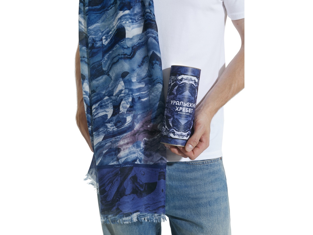 Шарф- палантин Уральский хребет — изображение 5