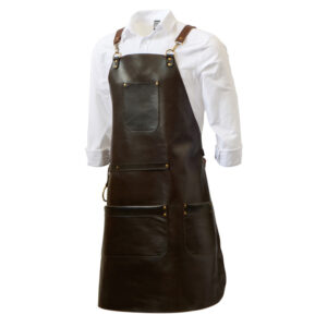 Фартук из натуральной кожи