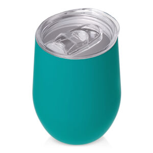 Вакуумная термокружка Sense Gum, непротекаемая крышка, soft-touch