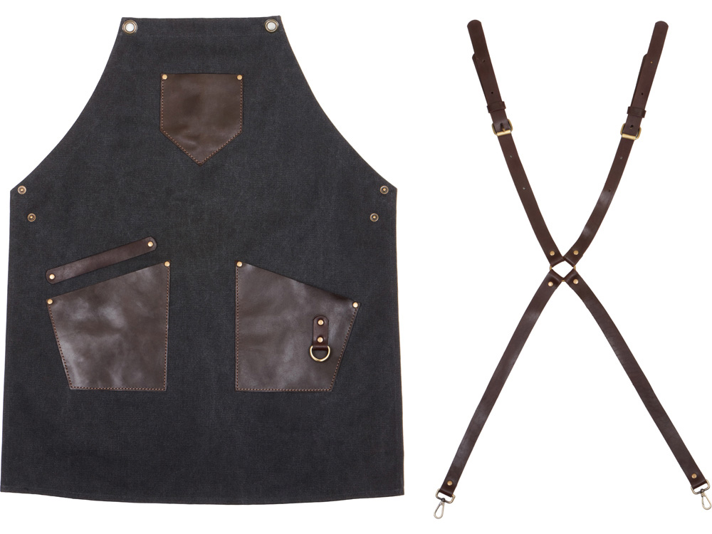 Фартук из канваса с карманами — изображение 6