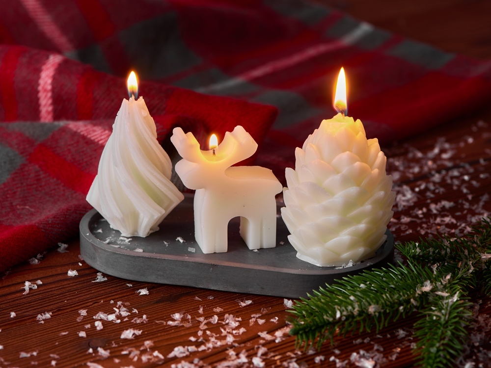 Набор свечей на подставке New year — изображение 12