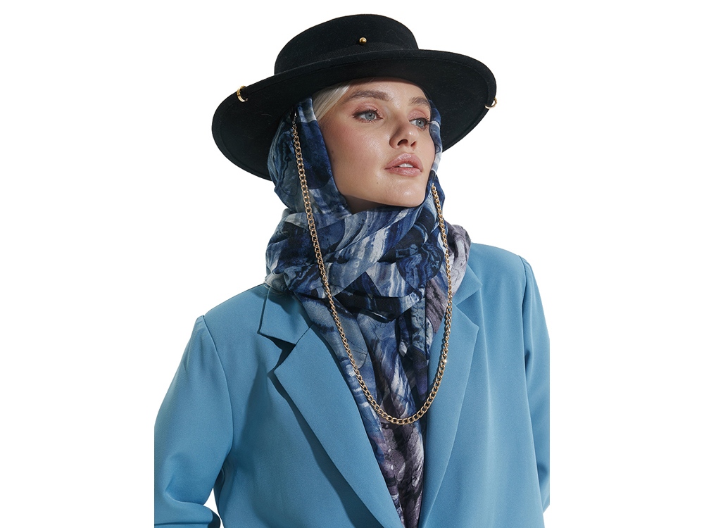 Шарф- палантин Уральский хребет — изображение 9