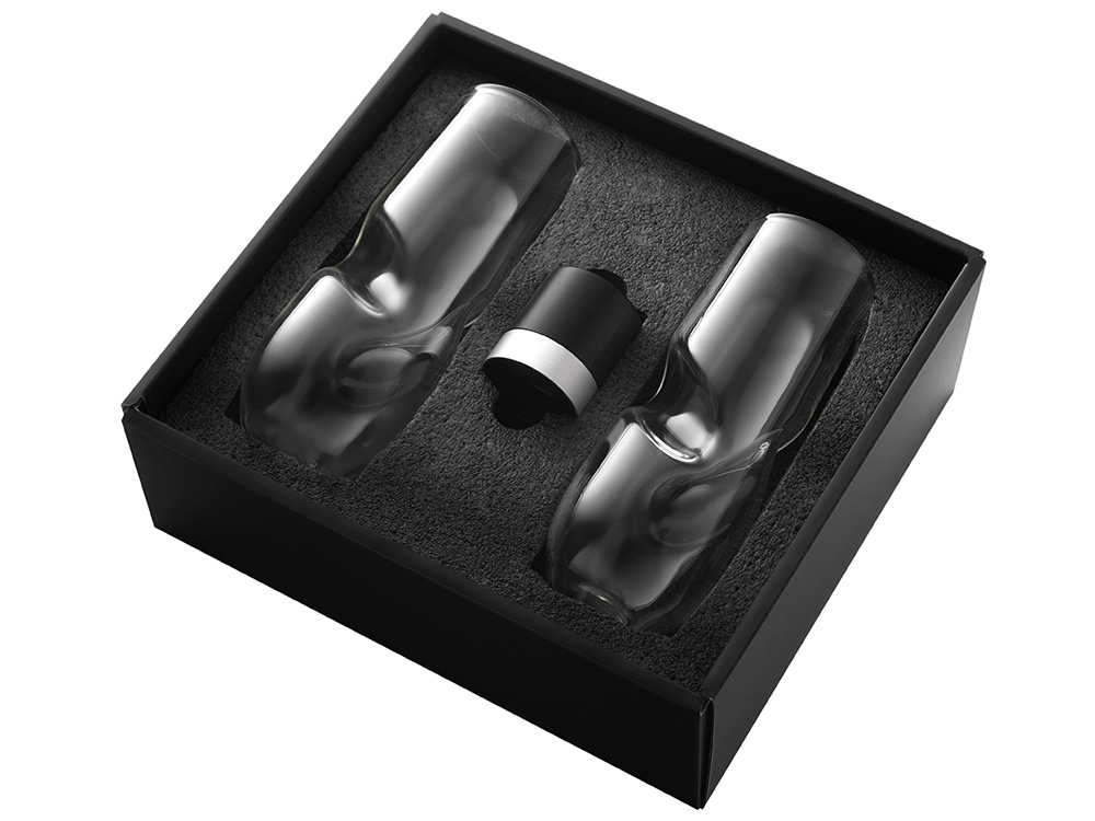 Набор из двух бокалов и пробки для шампанского Bubbly Bliss — изображение 3