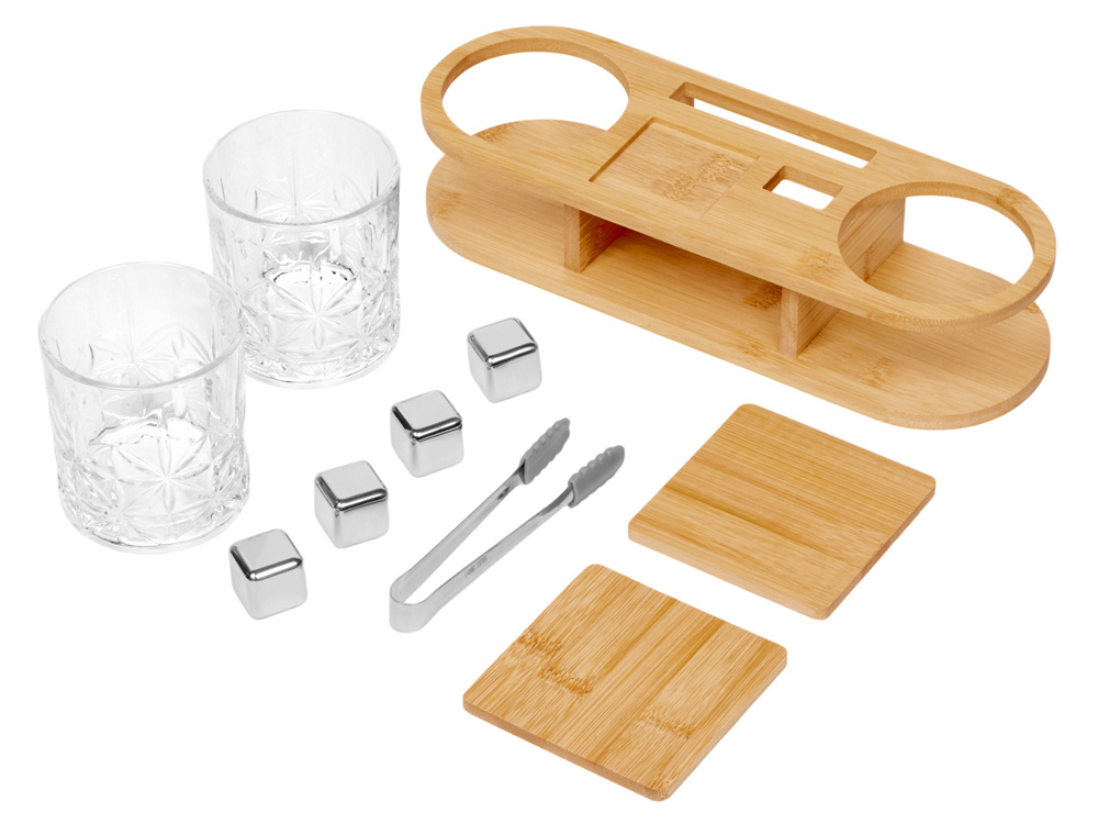 Набор для виски на бамбуковой подставке Boulevardier — изображение 13