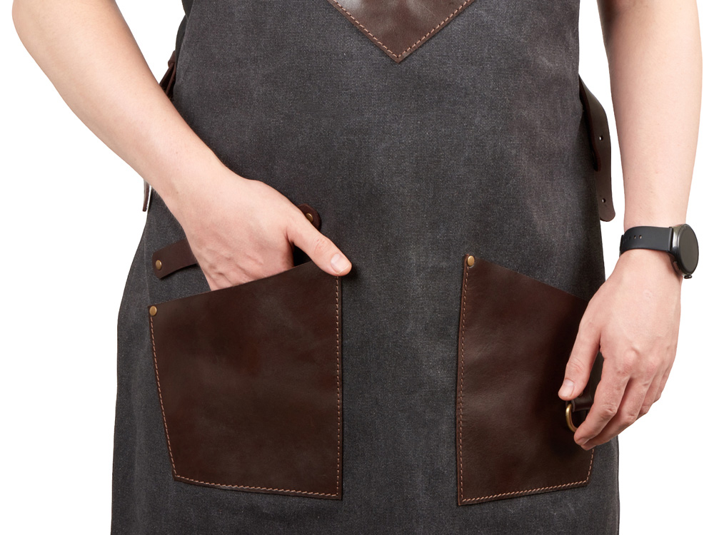 Фартук из канваса с карманами — изображение 5