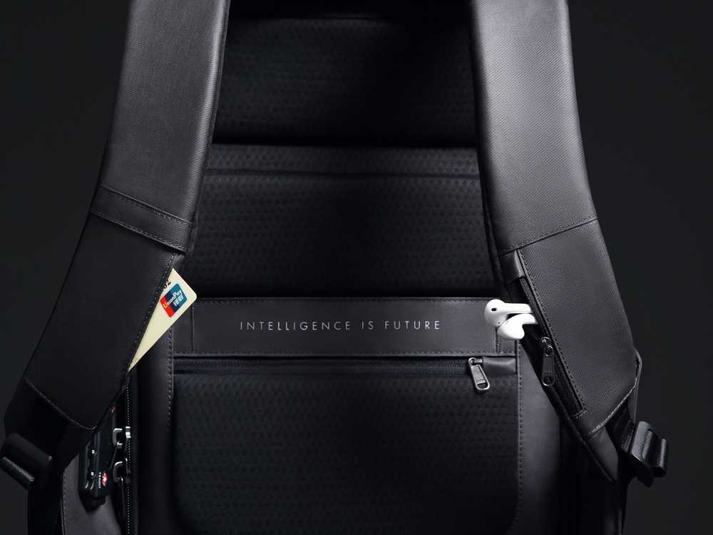 Водостойкий антикражный рюкзак Hipack для ноутбука 15.6 — изображение 7