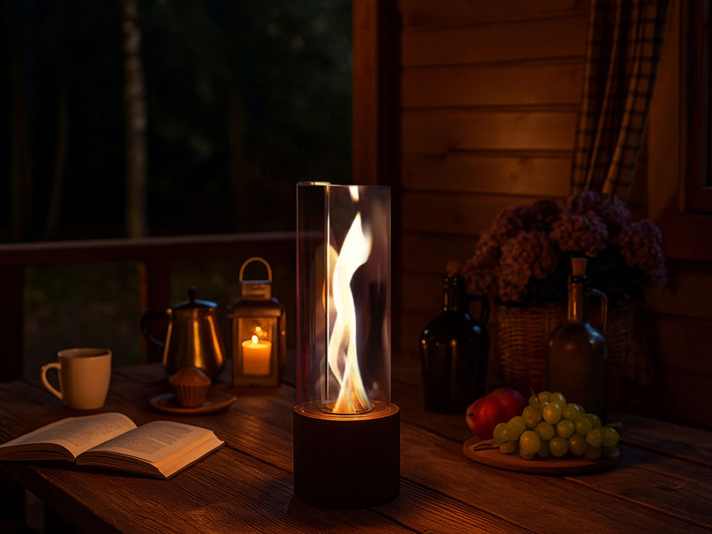 Биокамин с вьющимся пламенем Dance of flame — изображение 13