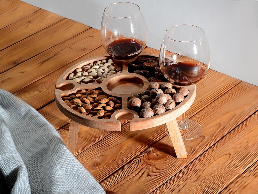 Деревянный столик на складных ножках Outside party — изображение 11