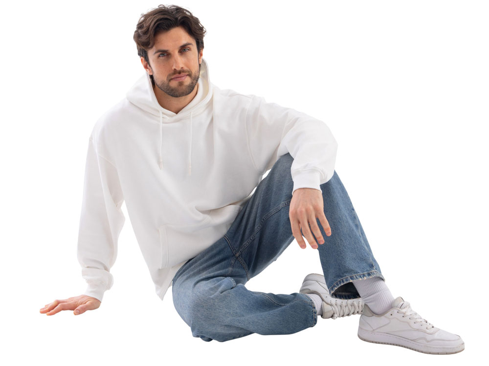 Худи оверсайз Alpha.01 унисекс — изображение 6