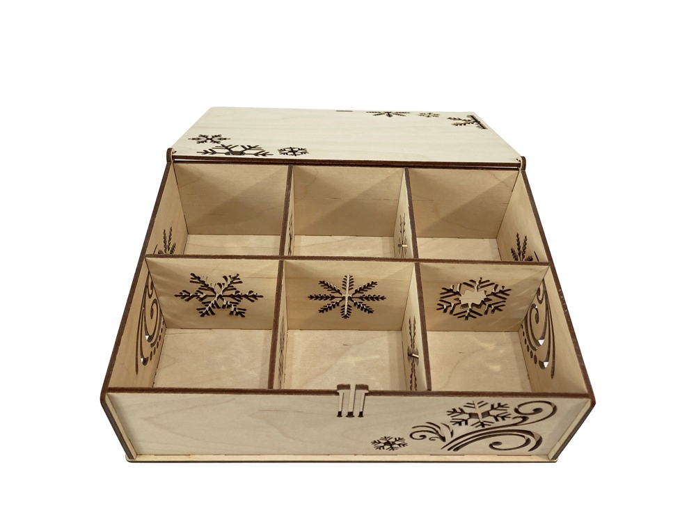 Набор новогодних шаров, 6 шт — изображение 5