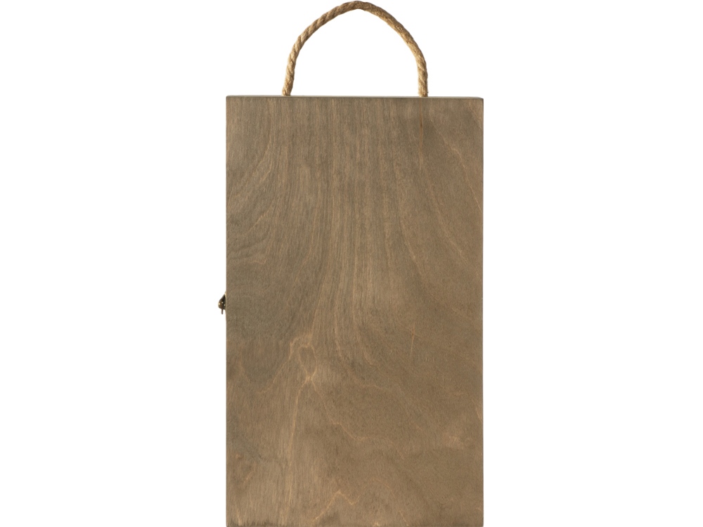 Коробка подарочная из массива дерева Two-bottle box — изображение 5