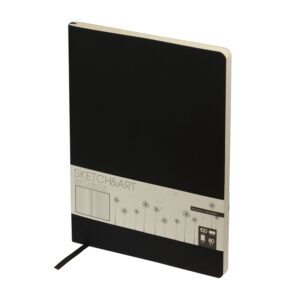 Скетчбук B5 Sketch & Art 100 г/м2, soft-touch