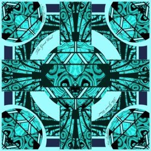 Платок Малахитовая шкатулка