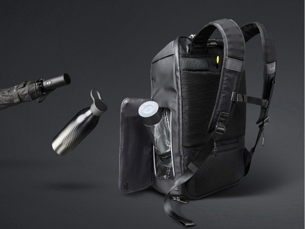 Водостойкий антикражный рюкзак FlipPack для ноутбука 15.6 — изображение 12