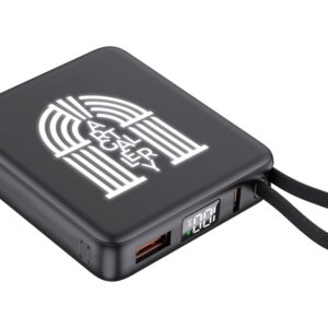 Внешний аккумулятор с подсветкой лого Nex, 5000 мАч