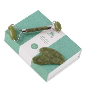 Подарочный набор роллер и гуаша из нефрита Rituals