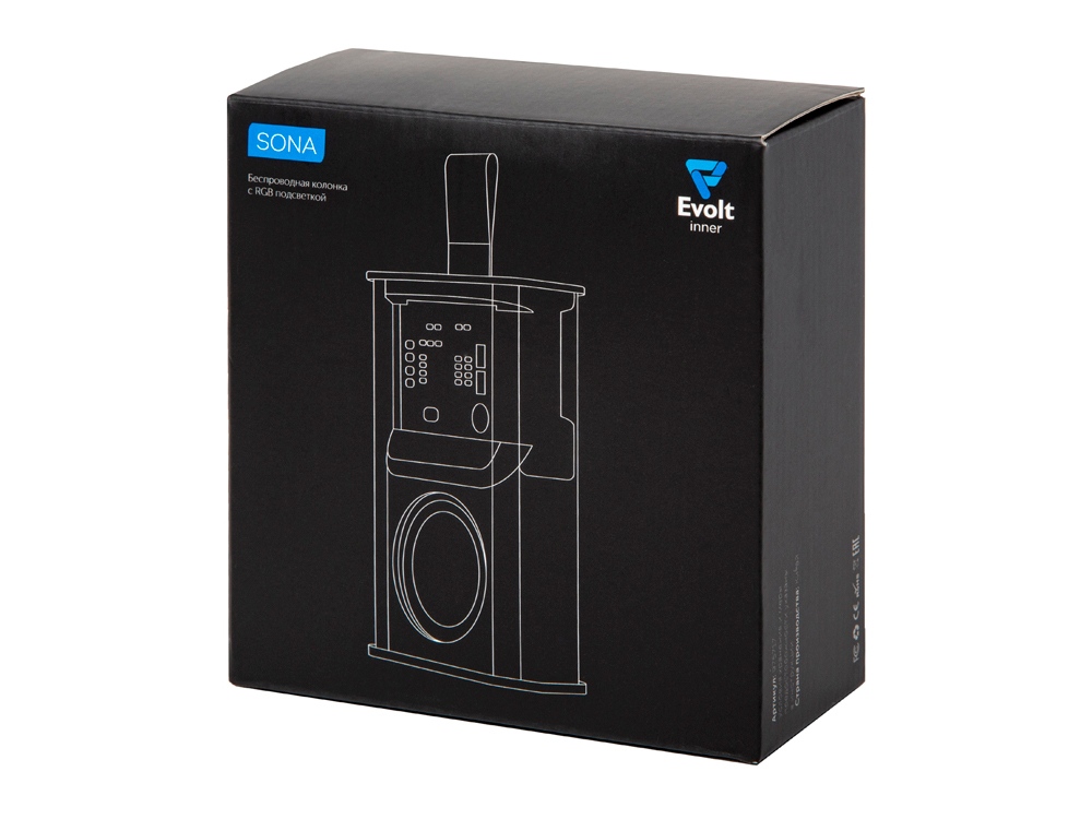 Беспроводная TWS колонка c RGB подсветкой Sona, 5 Вт — изображение 10