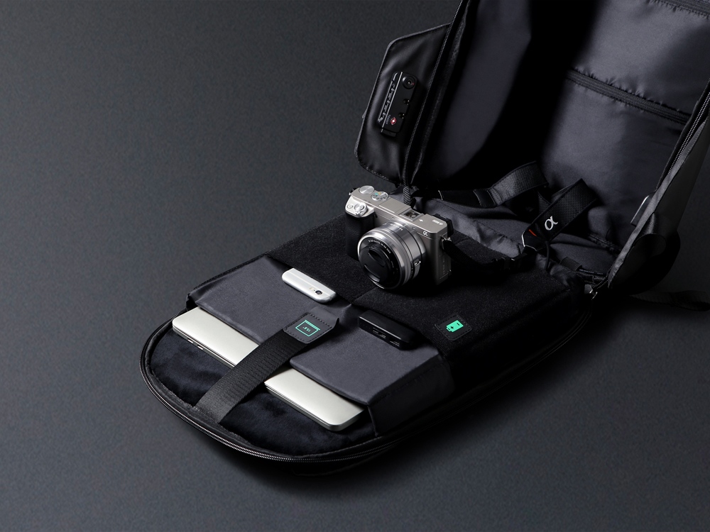 Водостойкий антикражный рюкзак Hipack для ноутбука 15.6 — изображение 17